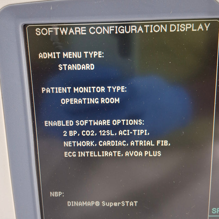 GE Healthcare Dash 5000 - Masimo SpO2 Patient Monitor