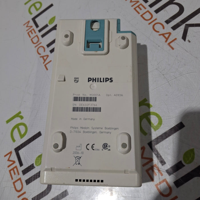 Philips M3001A-A01C06 Fast SpO2, NIBP, ECG, Temp, IBP MMS Module