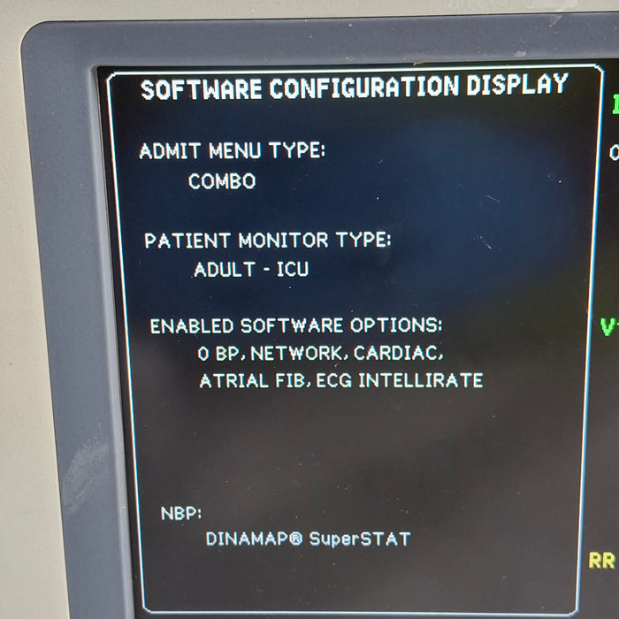 GE Healthcare Dash 4000 - Masimo SpO2 Patient Monitor