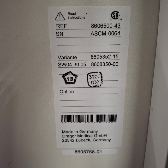 Draeger Medical Apollo Anesthesia System