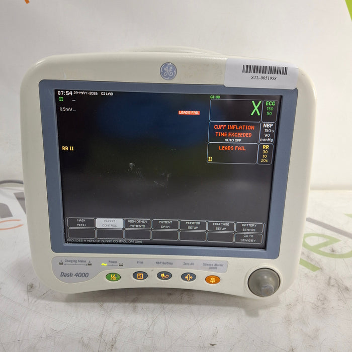 GE Healthcare GE Healthcare Dash 4000 - Masimo SpO2 Patient Monitor Patient Monitors reLink Online