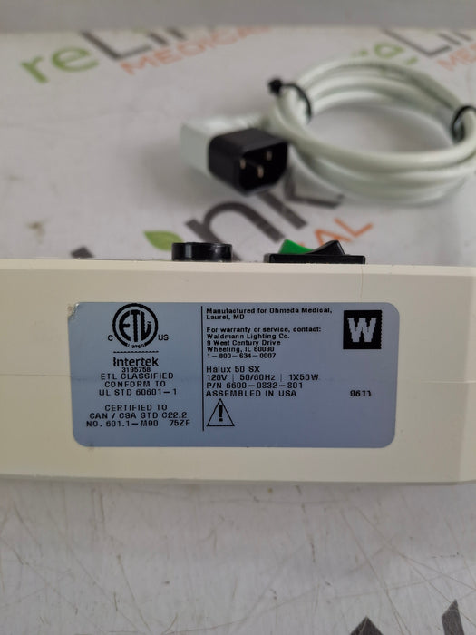 Wildman lighting Co Wildman lighting Co Halux 50sx Exam light Diagnostic Exam Equipment reLink Online