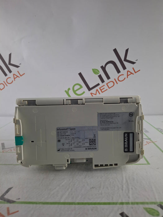 B. Braun Infusomat Space w/Pole Clamp & AC Adapter Infusion Pump
