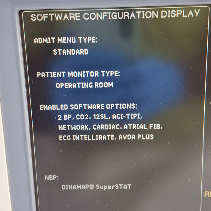 GE Healthcare Dash 5000 - Masimo SpO2 Patient Monitor