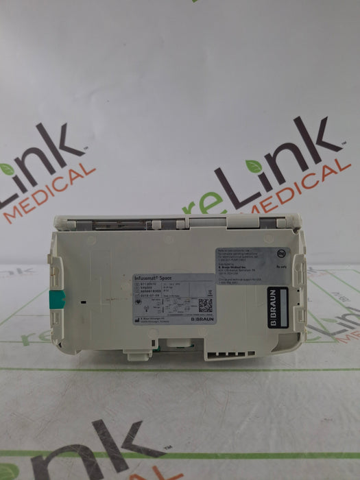 B. Braun Infusomat Space w/Pole Clamp & AC Adapter Infusion Pump