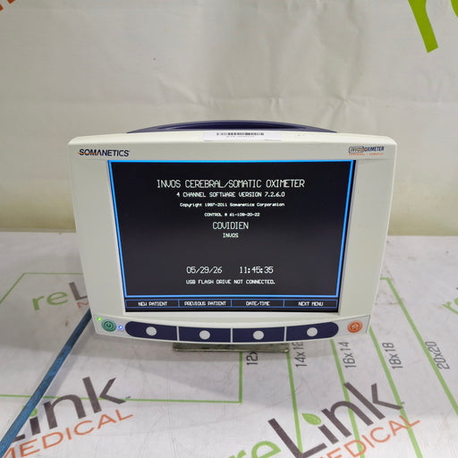 Somanetics Somanetics Invos 5100C Cerebral Oximeter Monitor Patient Monitors reLink Online