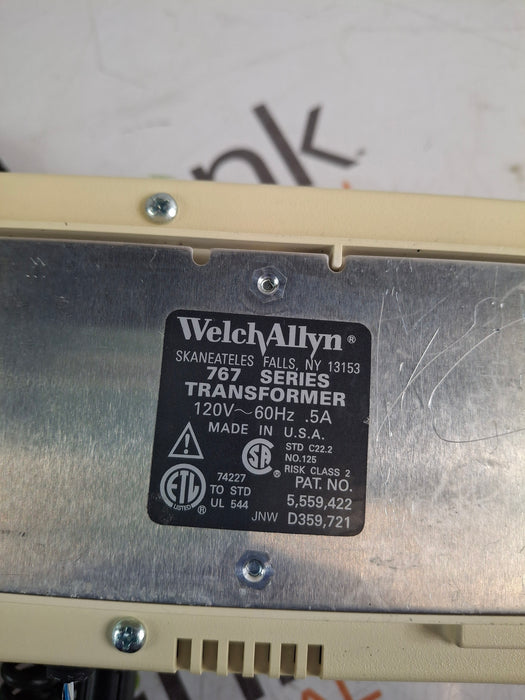 Welch Allyn 767 Otoscope/Ophthalmoscope Wall Tranformer