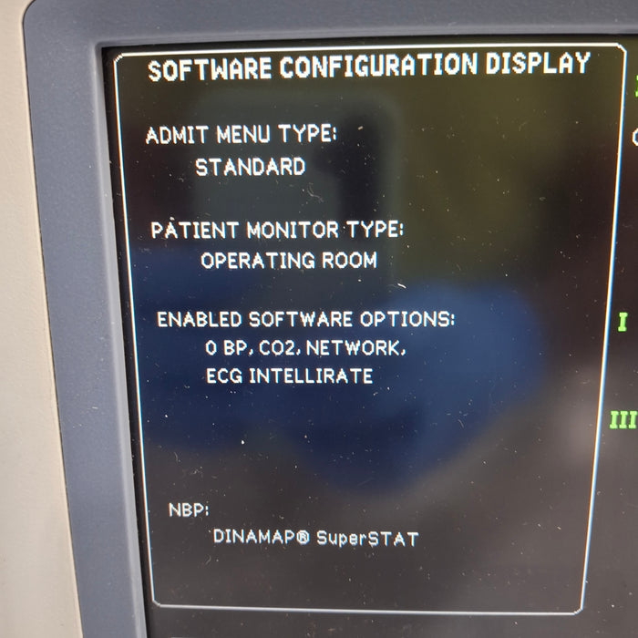 GE Healthcare Dash 4000 - Masimo SpO2 Patient Monitor