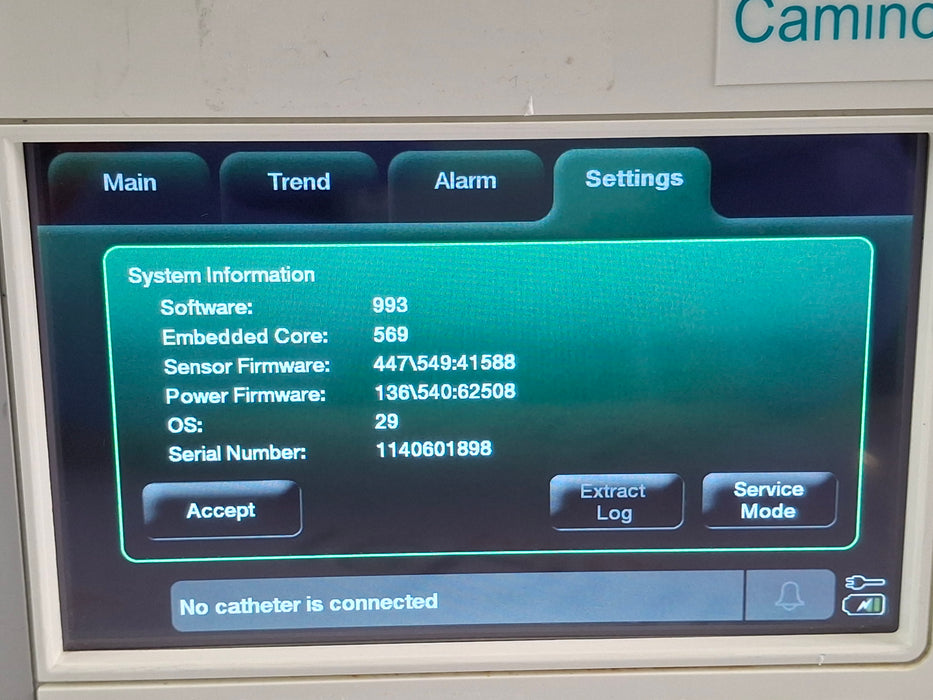Integra Lifesciences Camino ICP Intracranial Pressure Monitor