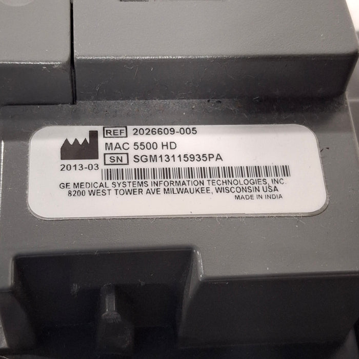GE Healthcare MAC 5500 HD ECG without CAM Module