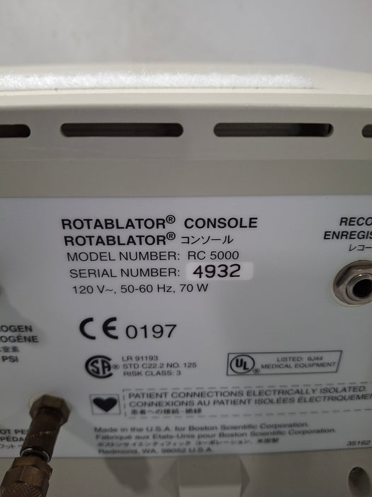 Boston Scientific RC 5000 Rotablator