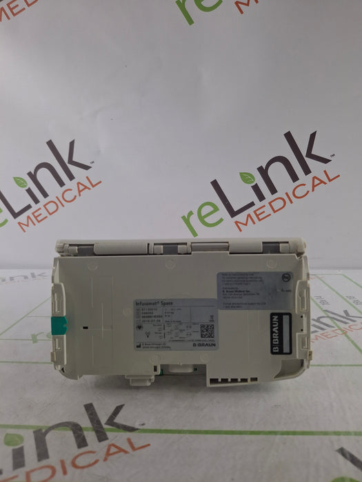 B. Braun Infusomat Space w/Pole Clamp & AC Adapter Infusion Pump