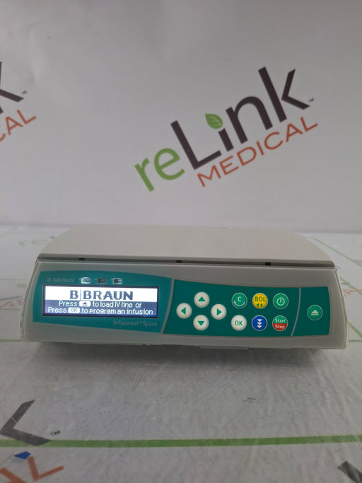 B. Braun B. Braun Infusomat Space w/Pole Clamp & AC Adapter Infusion Pump Infusion Pump reLink Online
