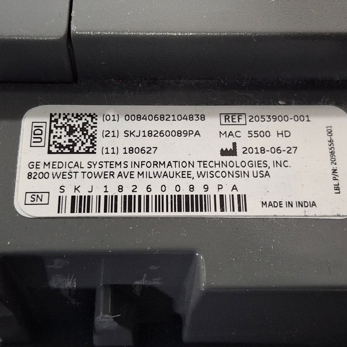 GE Healthcare MAC 5500 HD ECG without CAM Module