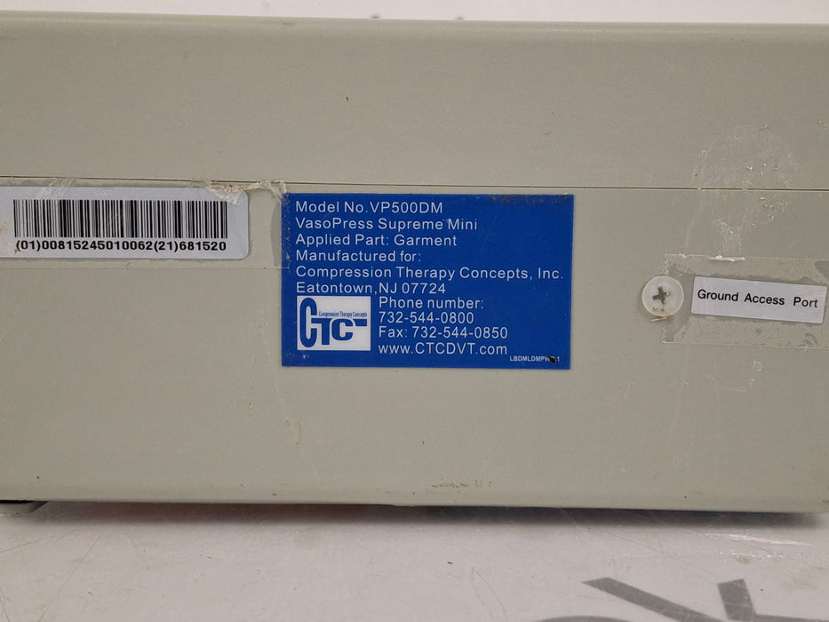 CTC VasoPress Supreme Mini VP500DM Pump