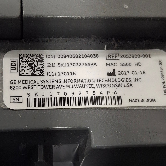 GE Healthcare MAC 5500 HD ECG without CAM Module