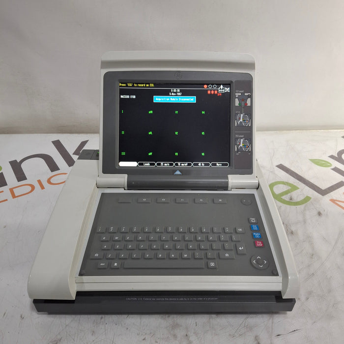 GE Healthcare GE Healthcare MAC 5500 HD ECG without CAM Module Cardiology reLink Online