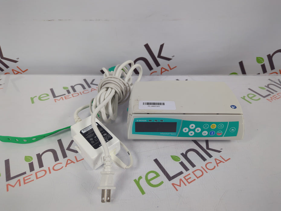 B. Braun Infusomat Space w/AC Adapter Infusion Pump