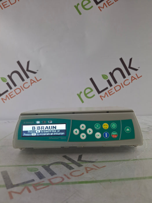 B. Braun Infusomat Space w/AC Adapter Infusion Pump