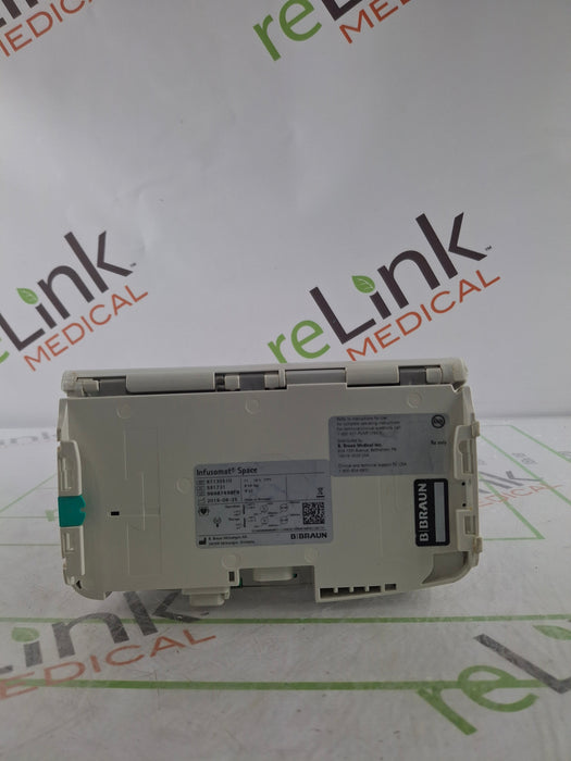 B. Braun Infusomat Space w/AC Adapter Infusion Pump