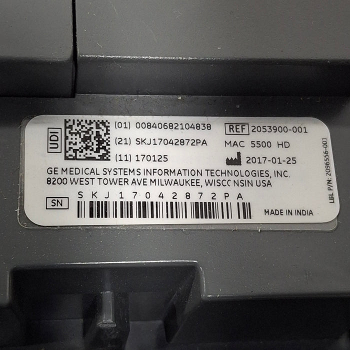 GE Healthcare MAC 5500 HD ECG without CAM Module