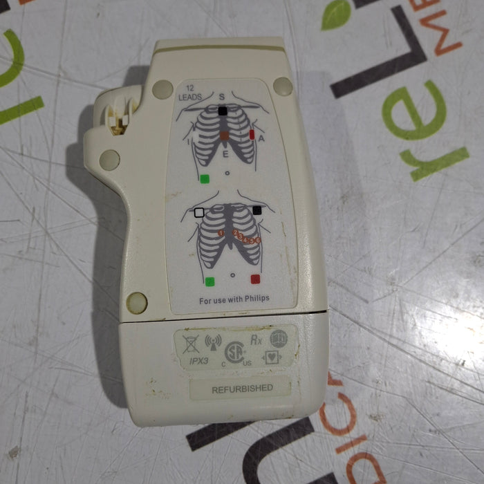 Philips Intellivue TRx+ M4841A S02 Telemetry Transmitter w/SpO2