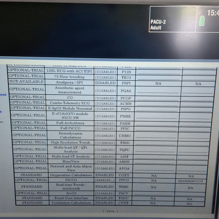 GE Healthcare Carescape B650 Post Anesthesia Care Patient Monitor
