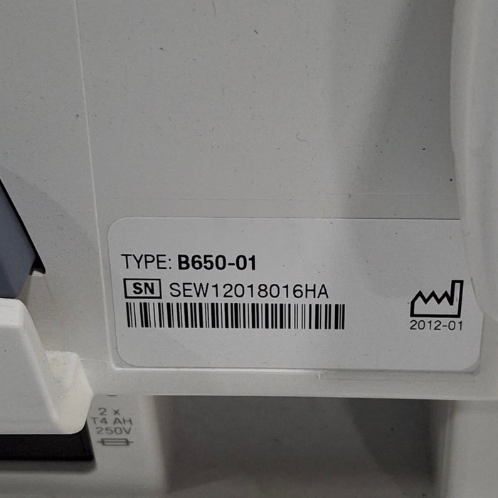 GE Healthcare Carescape B650 Post Anesthesia Care Patient Monitor