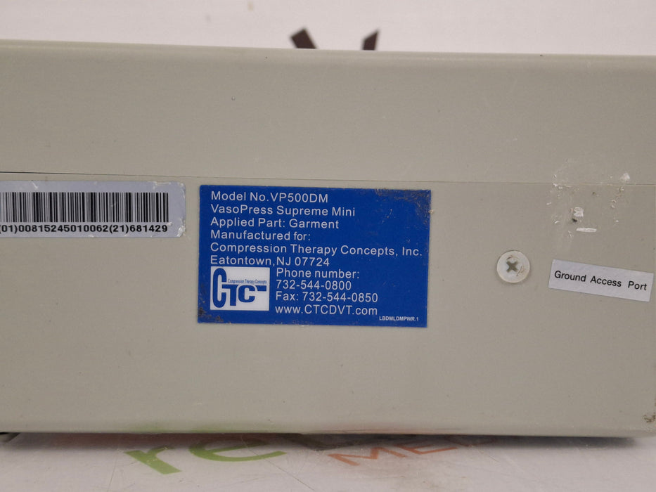 CTC VasoPress Supreme Mini VP500DM Pump
