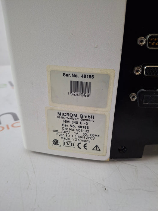 Microm HM 340 E Rotary Microtome
