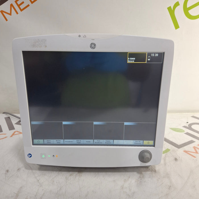 GE Healthcare Carescape B650 Post Anesthesia Care Patient Monitor