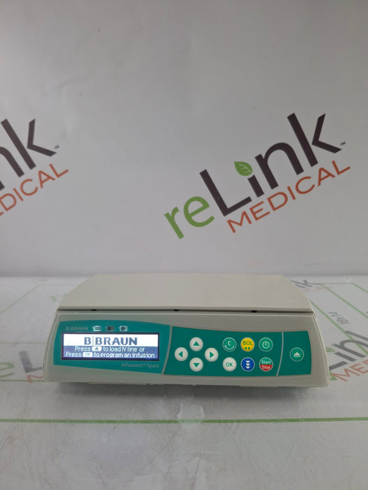 B. Braun Infusomat Space w/AC Adapter Infusion Pump