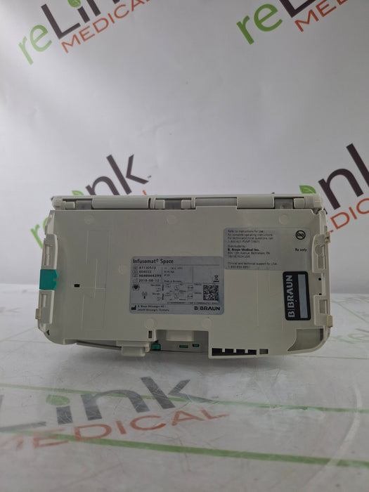 B. Braun Infusomat Space w/AC Adapter Infusion Pump