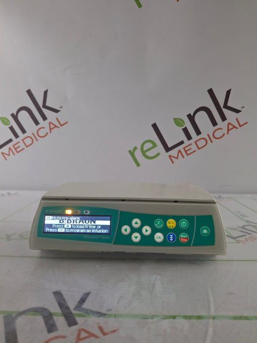 B. Braun Infusomat Space w/AC Adapter Infusion Pump