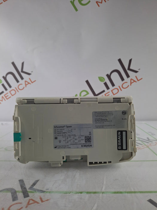 B. Braun Infusomat Space w/AC Adapter Infusion Pump