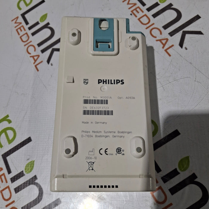 Philips M3001A-A01C06 Fast SpO2, NIBP, ECG, Temp, IBP MMS Module