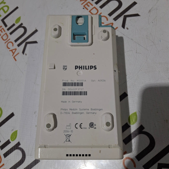 Philips M3001A-A01C06 Fast SpO2, NIBP, ECG, Temp, IBP MMS Module