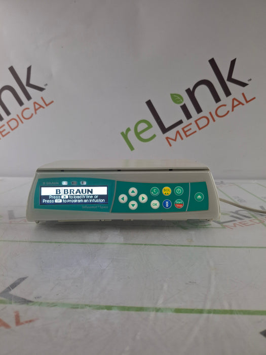 B. Braun Infusomat Space w/AC Adapter Infusion Pump