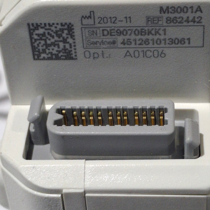 Philips M3001A-A01C06 Fast SpO2, NIBP, ECG, Temp, IBP MMS Module