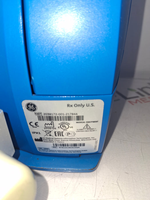 GE Healthcare Dinamap V100 - NIBP, SpO2, Temp Vital Signs Monitor