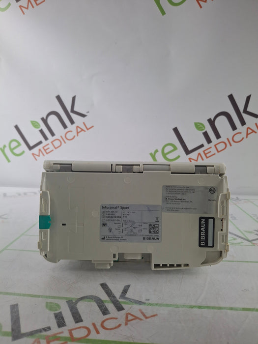 B. Braun Infusomat Space w/AC Adapter Infusion Pump