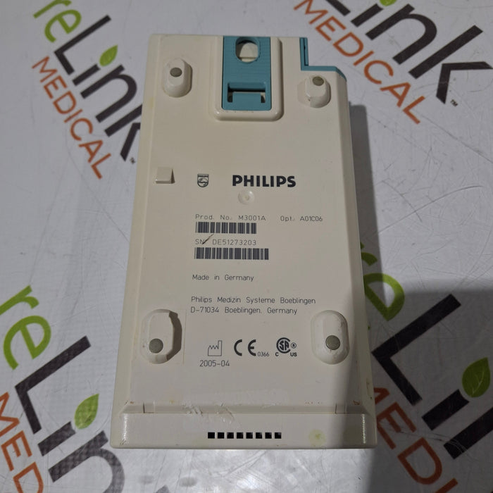 Philips M3001A-A01C06 Fast SpO2, NIBP, ECG, Temp, IBP MMS Module