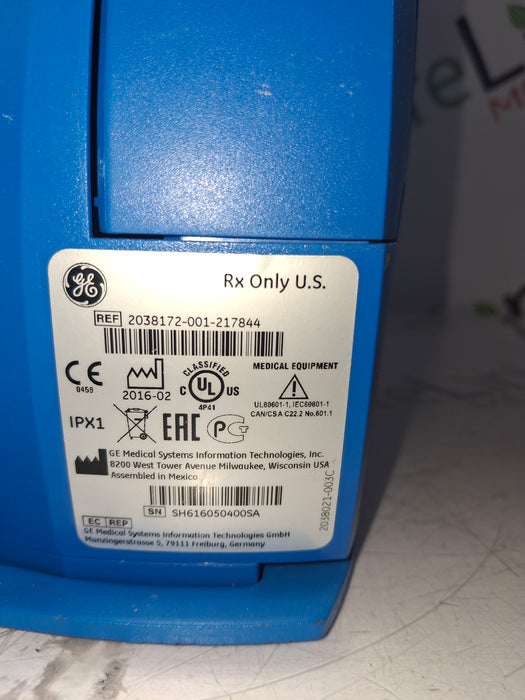 GE Healthcare Dinamap V100 - NIBP, SpO2, Temp Vital Signs Monitor