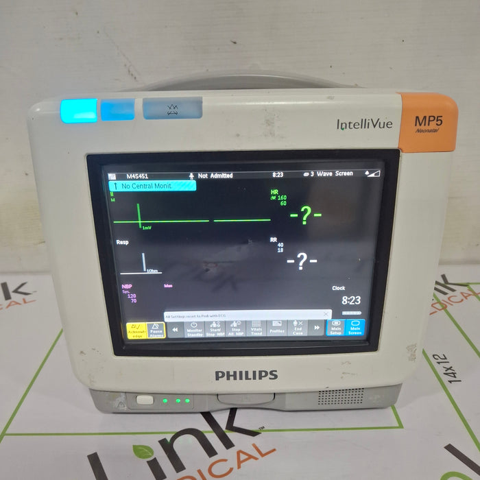 Philips IntelliVue MP5 Neonatal Fast SpO2, ECG, NIBP Patient Monitor