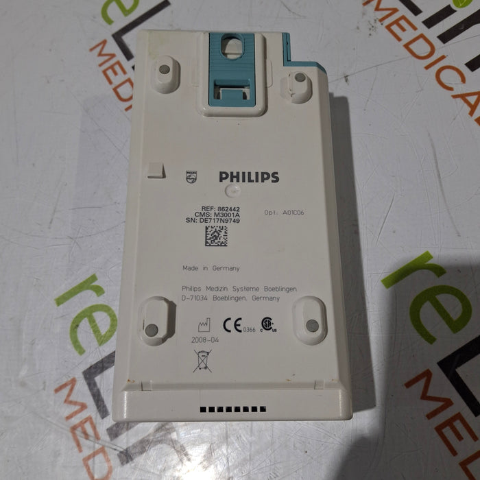 Philips M3001A-A01C06 Fast SpO2, NIBP, ECG, Temp, IBP MMS Module