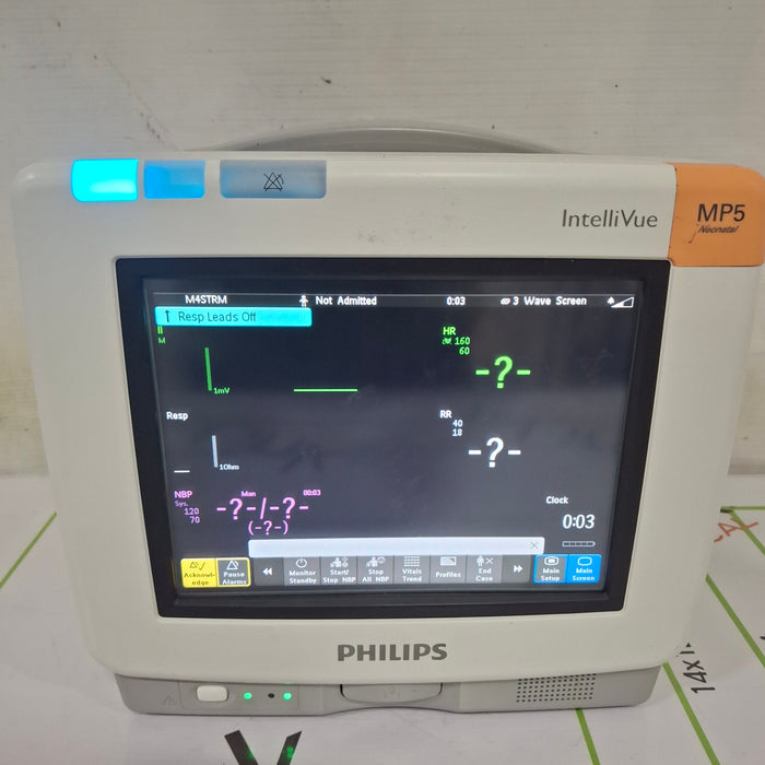 Philips IntelliVue MP5 Neonatal Fast SpO2, ECG, NIBP Patient Monitor