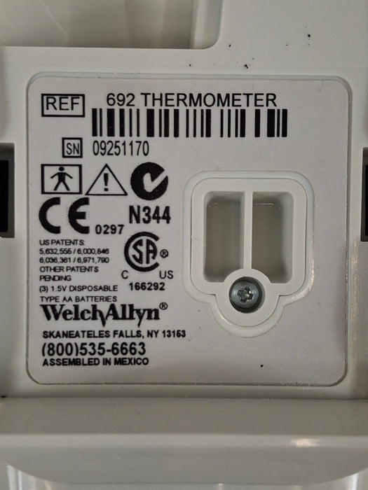 Welch Allyn SureTemp Plus 692 Thermometer