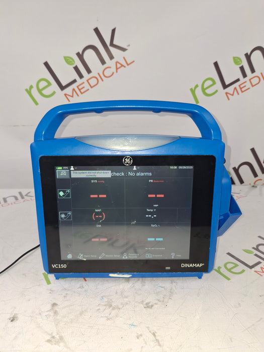 GE Healthcare Carescape VC150 Nellcor Vital Signs Monitor