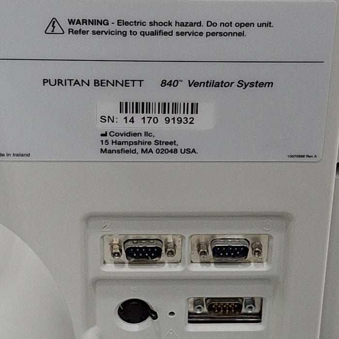 Puritan Bennett 840 Ventilator without Compressor