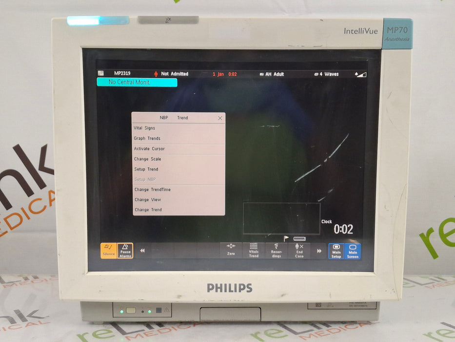 Philips IntelliVue MP70 - Anesthesia Patient Monitor